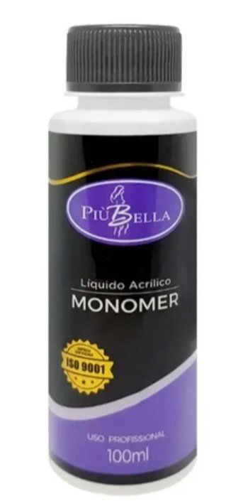 Liquido acrilico monomer 100 ml - Piu Bella