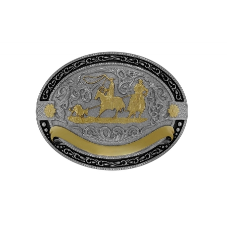 Fivela Country Masculina Team Roping Tam. G - 13313F ND
