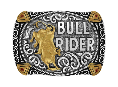 Fivela Country Masculina Touro Bull Rider Tam. G  - 12346FE