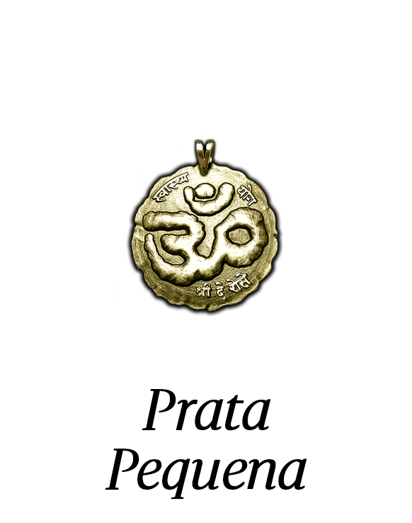 Medalha ÔM de Prata - Tamanho Médio