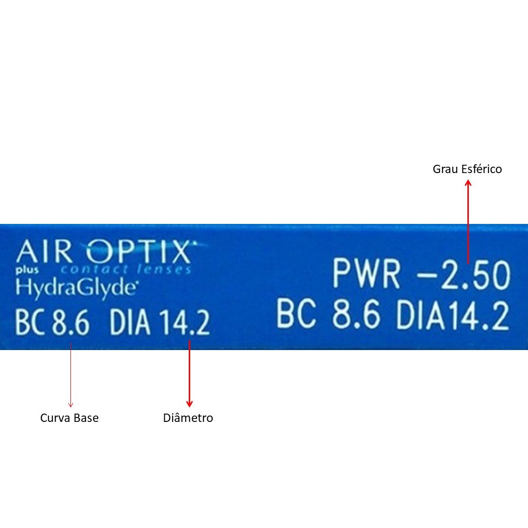Lentes de Contato Air Optix Hydraglyde - Biolens - Lentes de Contato