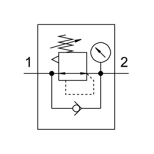 Regulador de Pressão LR-1/4-DB-7-MINI FESTO - Canal da Indústria | Componentes Industriais