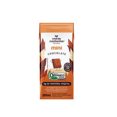 A Tal da Castanha Mini Chocolate 200ml