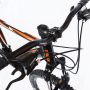 Bicicleta Trinx STI 2.0 Aro 29 Freio/DISC Susp 24V Kit Shimano Preto com Laranja