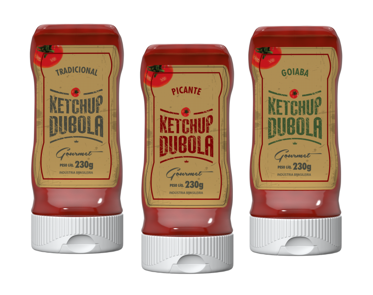 KIT C/ 3UN - Ketchup Todos os Sabores