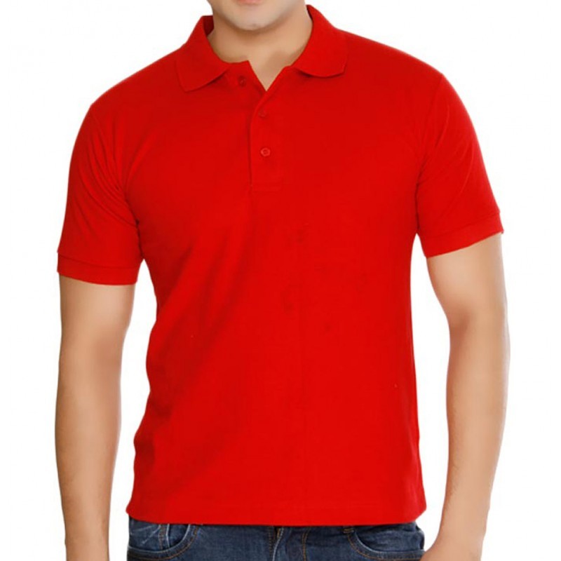 Camisa Polo Masculino Vermelha