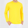 Camiseta manga longa  amarela