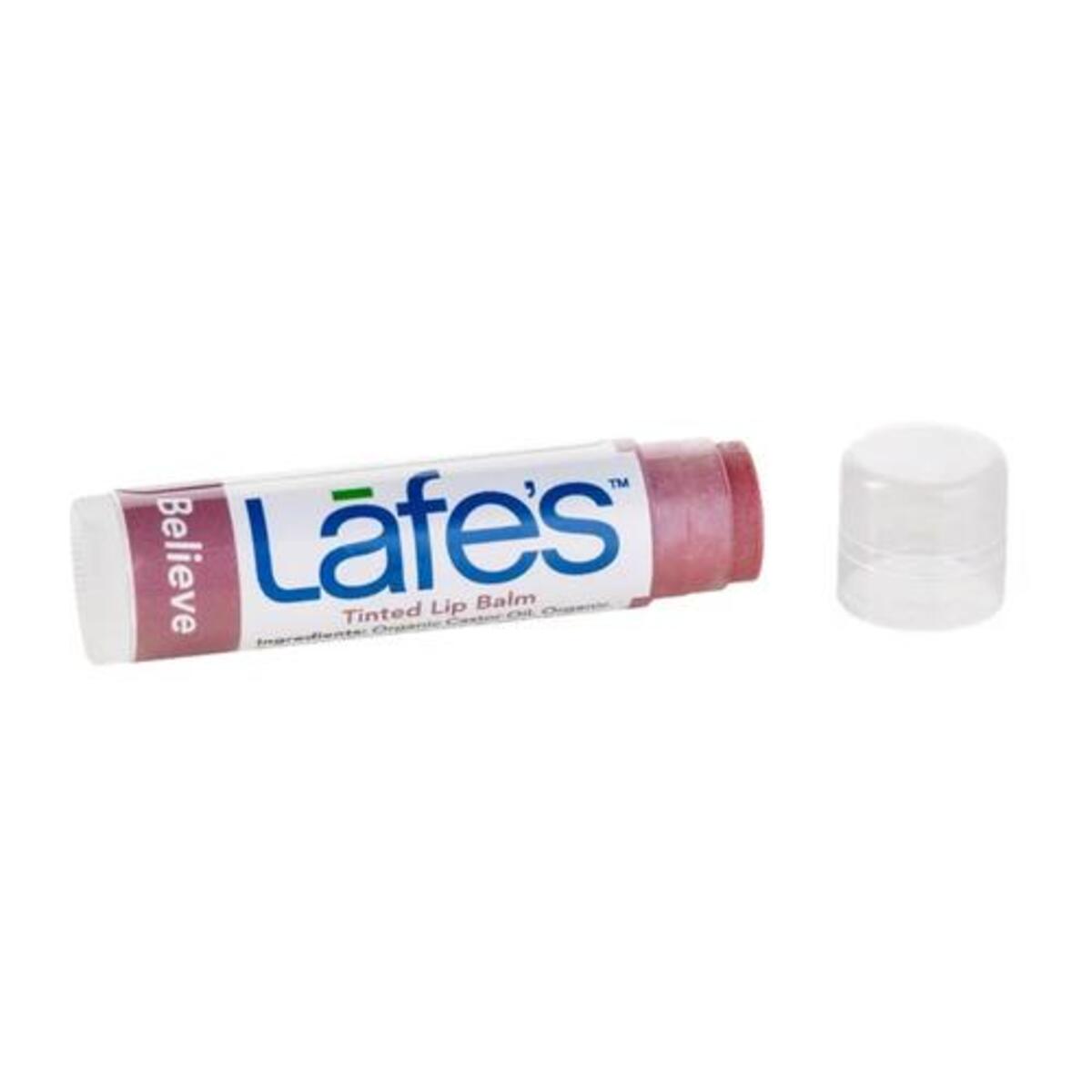 Tinted Lip Balm Organic Tube Believe Lafe's 4g