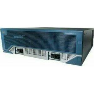 Roteador de serviços integrados Cisco CISCO3845 <p>3845 Router with an AC, 2 integrated Gigabit Ethernet ports, 1SFP port, 4 NME slots, 4 HWIC slots, and IP Base</p> <p>Seminovo com garantia</p> - Foto 0