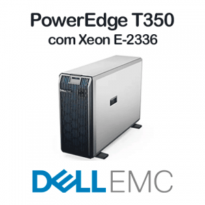 Servidor Torre PowerEdge T350 - XEON E-2336<p>2X RAM 8GB, 2X HDD 2TB, DVD+/-RW, IDRAC9 BASIC 15G</p> - Foto 1