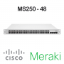 Cisco Meraki MS250-48<p>Switch 48 Portas Gigabit + 4 portas 10G SFP+ uplink, Layer 3, Gerenciado na nuvem, Empilha até 8 switches</p> - Foto 0