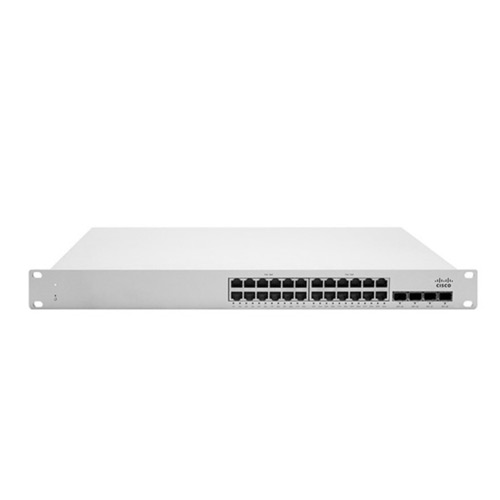 Cisco Meraki MS120-24<p>Switch 24 portas Gigabit + 4 portas 1G SFP uplink, Layer 2, Gerenciado na Nuvem, Empilhamento virtual</p> - Foto 1