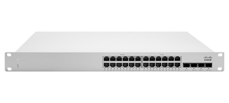 Cisco Meraki MS210-24<p>Switch 24 portas Gigabit + 4 portas 1G SFP uplink, Layer 3, Gerenciado na Nuvem, Empilha até 8 switches</p><p>Preços apenas para Referencia, Consulte nossos Especialistas</p> - Foto 1