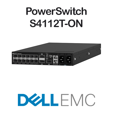 Dell EMC PowerSwitch S4112T-ON<p>Switch 12 Portas</p> - Foto 1