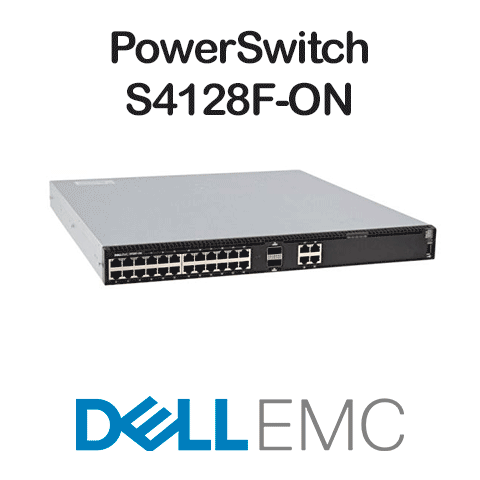 Dell EMC PowerSwitch S4128F-ON<p>Switch 24 Portas</p> - Foto 1