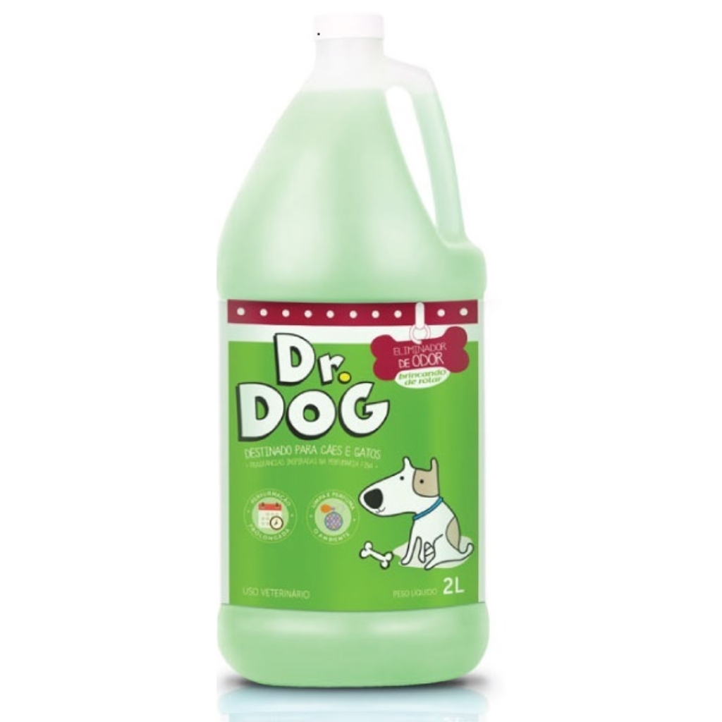 Kit Tapete higiênico Cachorro 80x60cm e Higienizador Dr.Dog 7und controle de odor
