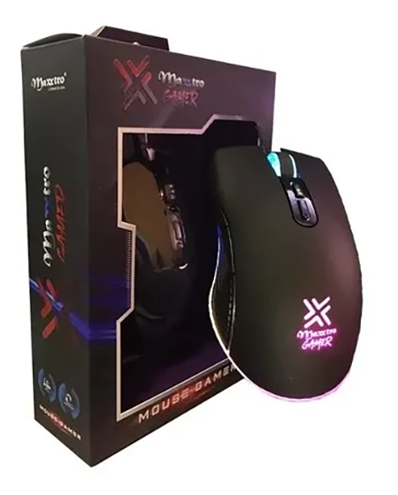 Mouse Gamer MAXXTRO - 7R RGM-01 RGB 3200 DPI