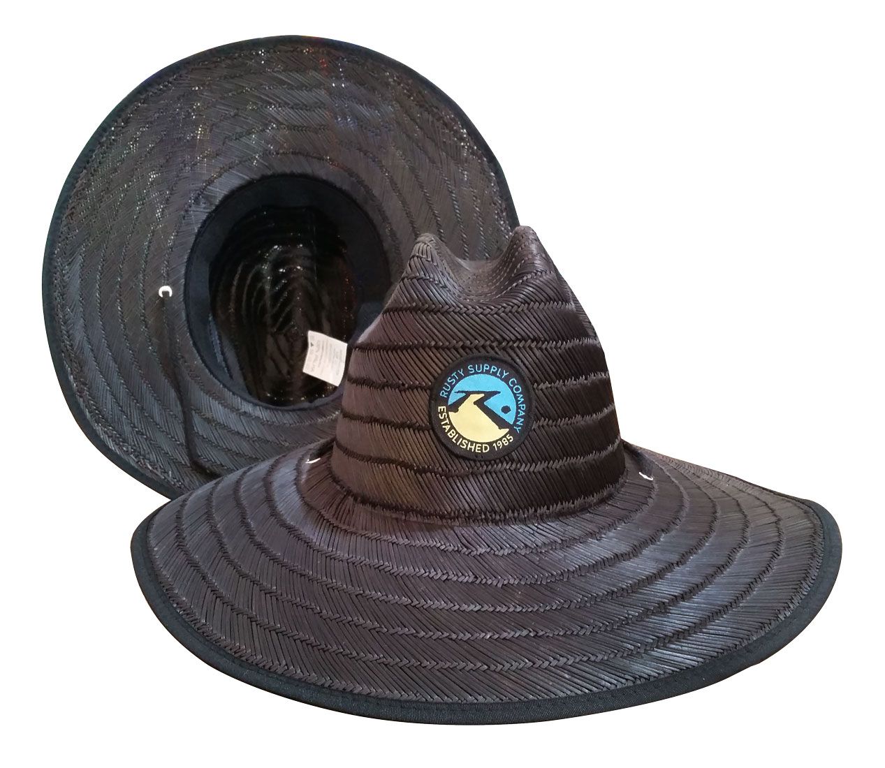 Chapéu de Palha Rusty Black