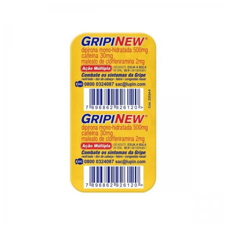 Gripinew com 6 comprimidos