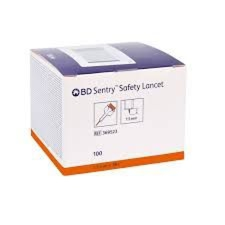 Lancetas BD Sentry Safety Lancet avulso 1 un