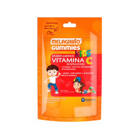 Melagrião Gummies Kids 30 unidades