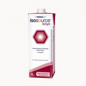 Isosource Soya 1.2 kcal/mlL1 Litro Sabor Baunilha