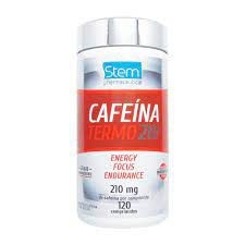 Cafeína Termo  210 mg  120cápsulas Stem