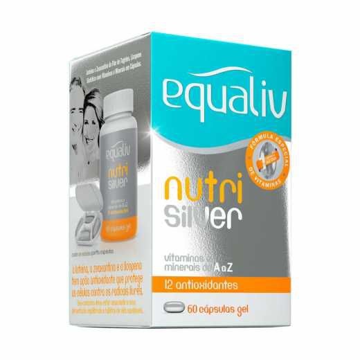 Equaliv Nutri Silver 60 cápsulas gel adultos 50+