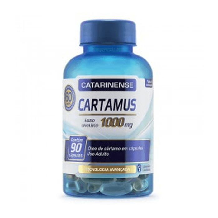 Óleo De Cartamus 1000mg 90 cápsulas - Catarinense