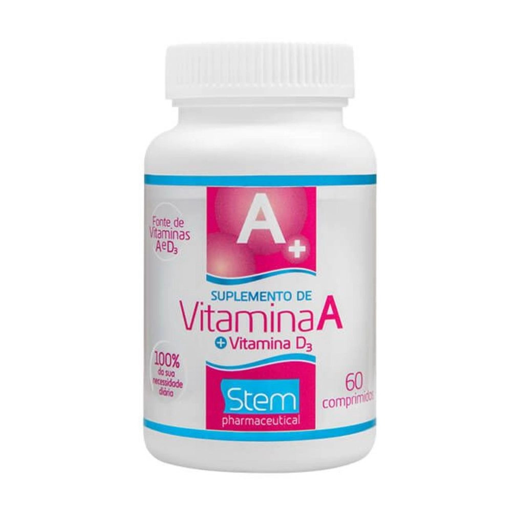 Vitamina A + Vitamina D3 - 60 comprimidos