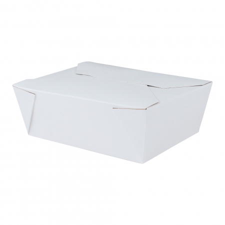 Box Branco para Delivery Cx c/ 75 unids 650ml Montada