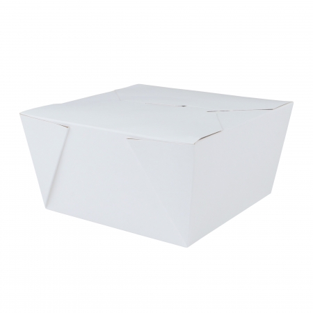 Box Branco para Delivery Cx c/ 90 unids 1200ml Montada