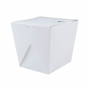 Box Branco para Delivery Cx c/ 150 unids 1000ml Montada