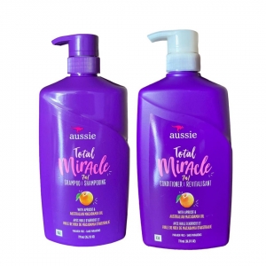 Aussie Total Miracle 7 em 1 kit Shampoo 778ml + Condicionador 778ml