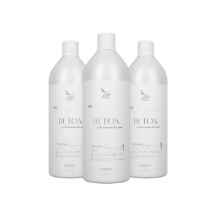 Combo 3 Shampoo Detox Antiressiduo (Branco) 1 Litro