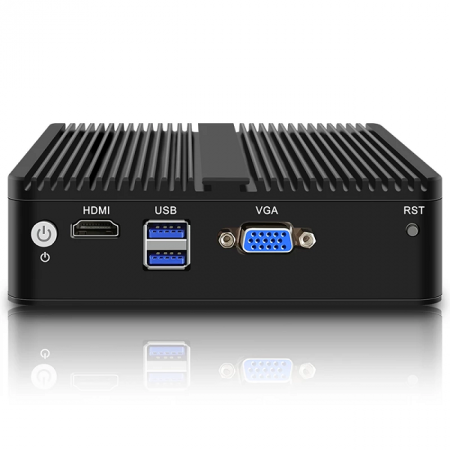 Firewall Mini PC Processador Intel Celeron J4125 / HDMI/VGA / 4 portas / 2 usb