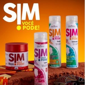 Kit de Cabelo Cacheado e Crespo - Low Poo - Hidratação Capilar - Sim Você Pode - Andirah Brasil
