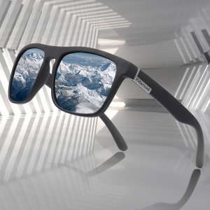 Óculos de sol polarizado masculino vintage uv400
