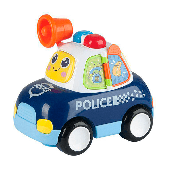 Carrinho Baby Car Polícia com Luz e Som Zoop Toys