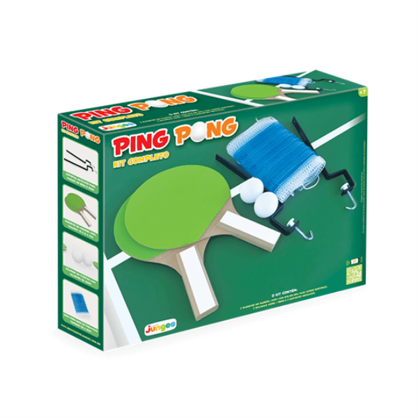 Jogo de Ping Pong Kit Completo em mdf junges