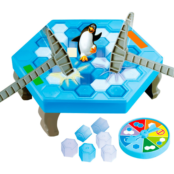 Jogo Quebra Gelo Pinguim Game 25x25 Braskit