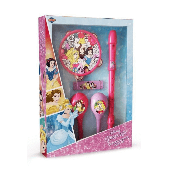 Kit de Instrumentos Musicais Princesas Disney Toyng