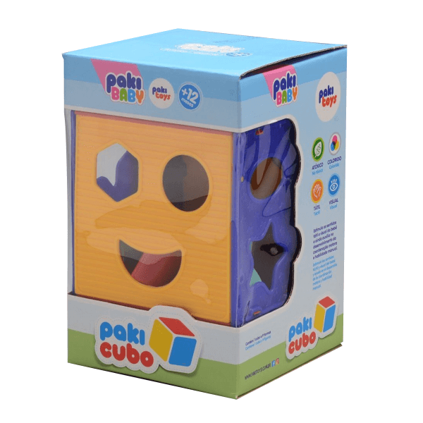 Paki Cubo de encaixes Paki Toys
