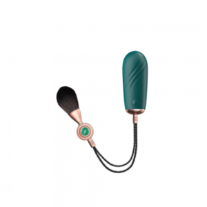 Cápsula vibratória oval com aquecimento e controle remoto