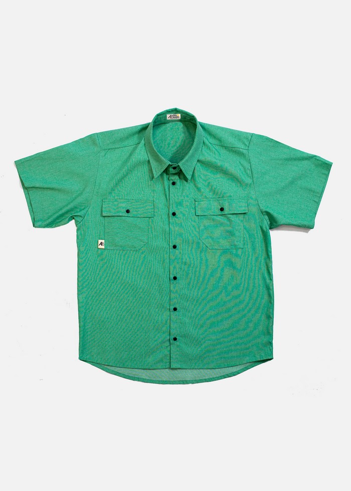 Camisa Aprumado Workwear Respeito Verde
