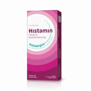 HISTAMIN COM 20 COMPRIMIDOS REVESTIDOS