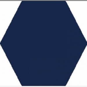 Revestimento Ceral Hexagonal Blue