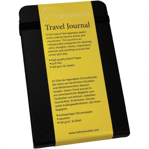 Caderno de viagem 13,5x21 travel journal paisagem 140g/m  62fls Hahnemuhle 10628393