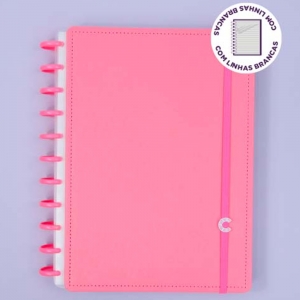 Caderno Inteligente All Pink G + Linhas Brancas Special Edition CIGDP4012