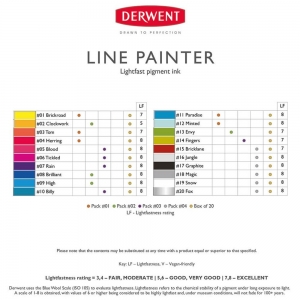 Caneta Derwent Graphik Line Painter 0.5mm Cor #08 Brilliant 301451